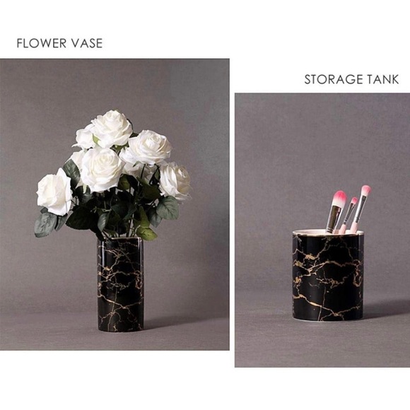 Marble Ceramic Food Storage Container - Picture 3 of 11